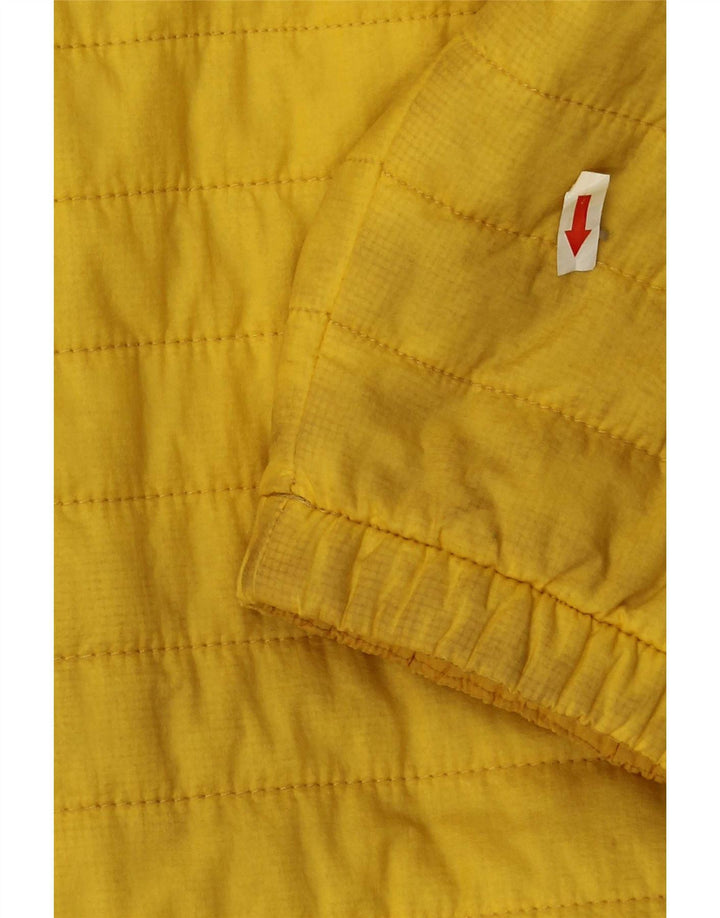 Timberland Herren gepolsterte Jacke UK 46 3XL gelbes Nylon