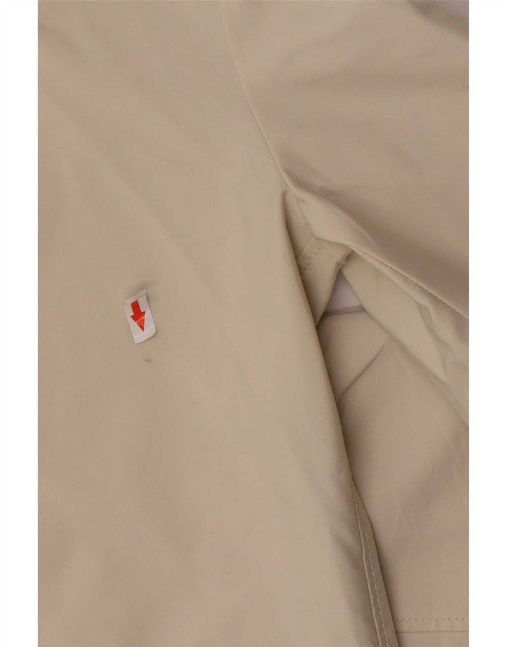 Trussardi Jeans Damen Bomberjacke IT 44 Mittelbeige Baumwolle