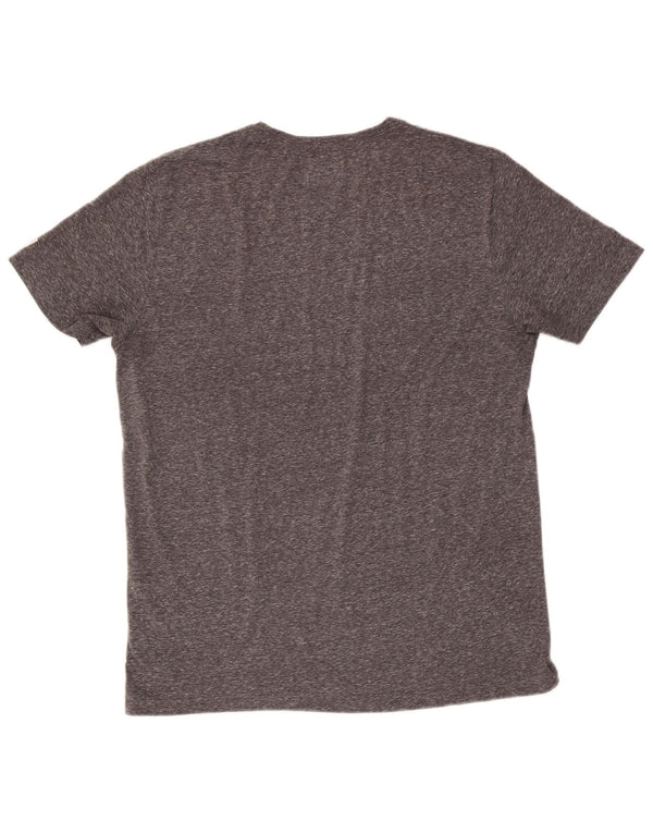 Marlboro Classics Herren-T-Shirt mit Grafik, XL, grau meliert, Polyester