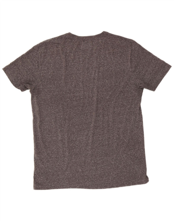 Marlboro Classics Herren-T-Shirt mit Grafik, XL, grau meliert, Polyester