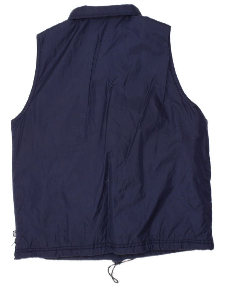 Ellesse Jungen-Pullover, gepolsterte Weste, 10–11 Jahre, marineblaues Polyester