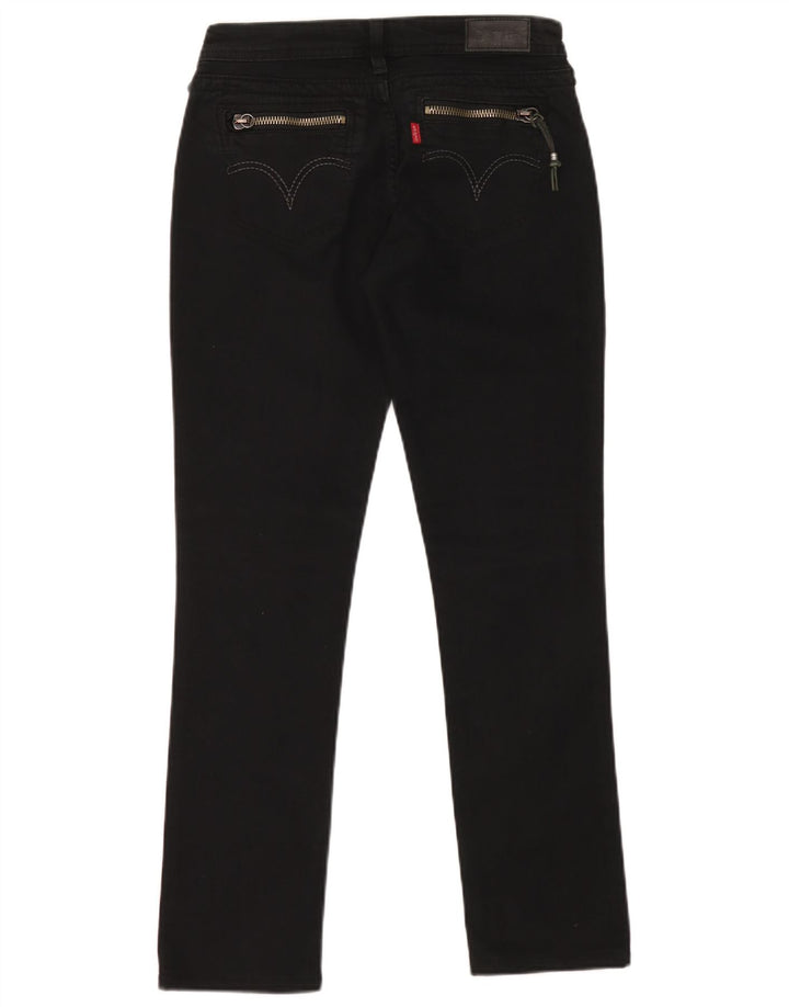 Levi's Damen Skinny Jeans W30 L29 Schwarze Baumwolle
