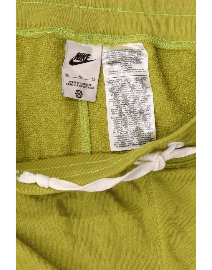 Nike Herren Graphic Sport Shorts XL Grüne Baumwolle
