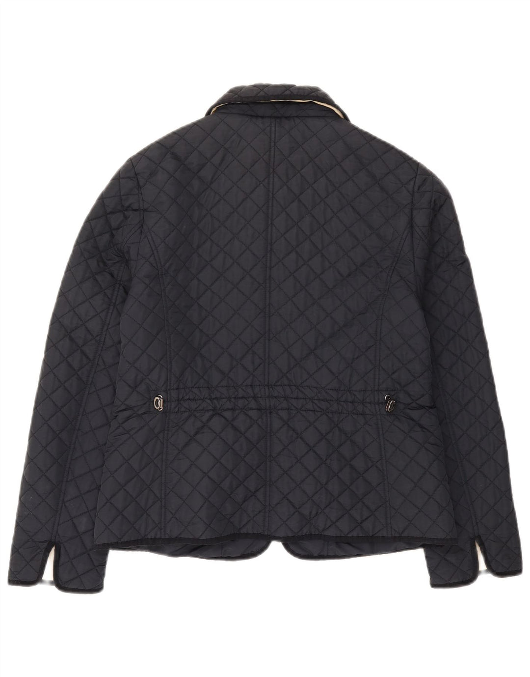 Hobbs Damen Steppjacke UK 12 Medium Marineblau Polyamid