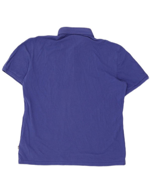 Napapijri Herren Poloshirt 2XL Blau Baumwolle