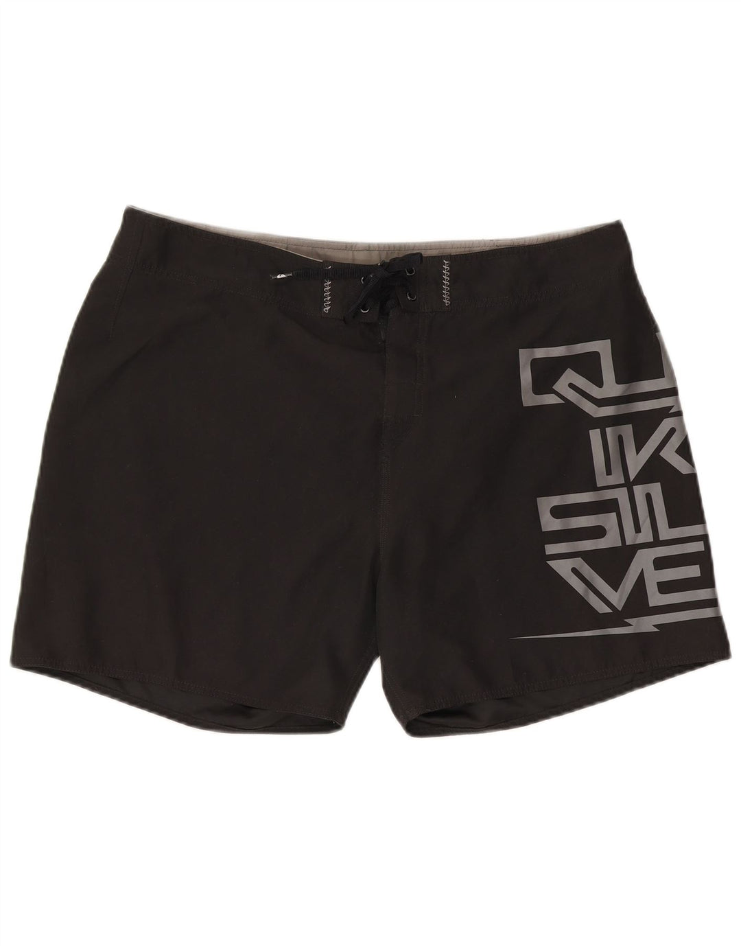 Quiksilver Herren-Badeshorts mit Grafik, XL, Schwarz, Polyester