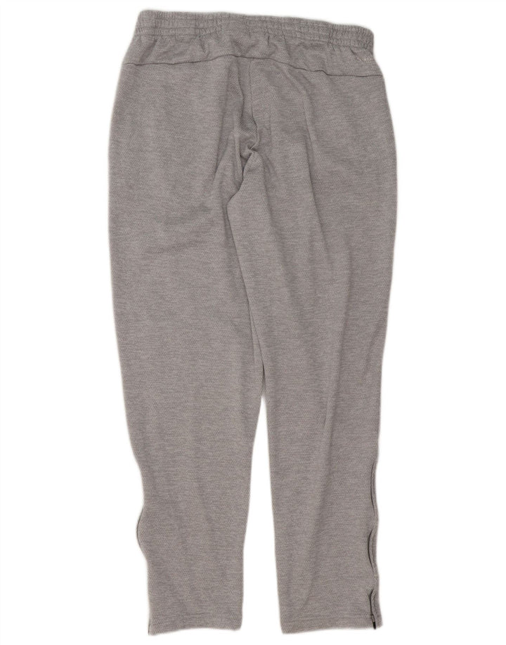 Adidas Herren-Trainingshose, großes graues Polyester