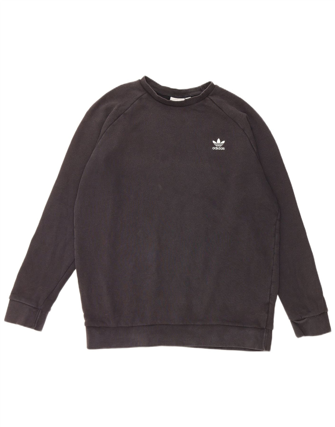 Adidas Herren Sweatshirt Pullover Large Schwarz Baumwolle