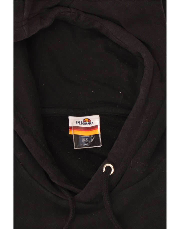 Ellesse Herren Kapuzenpullover Small Schwarz
