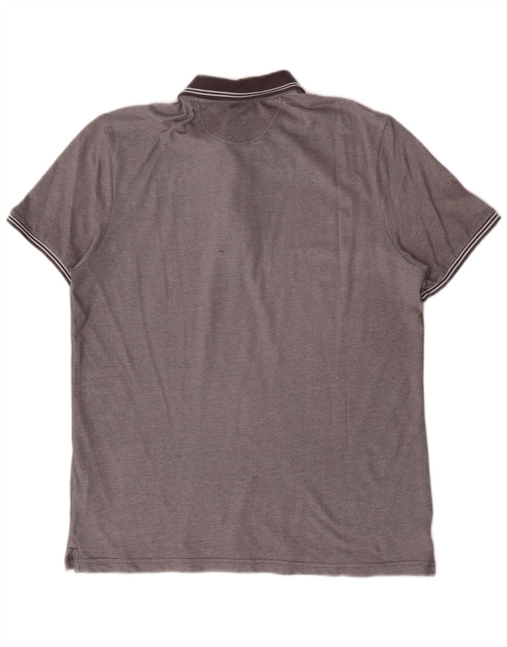 Champion Herren Easy Fit Poloshirt, Größe L, Grau
