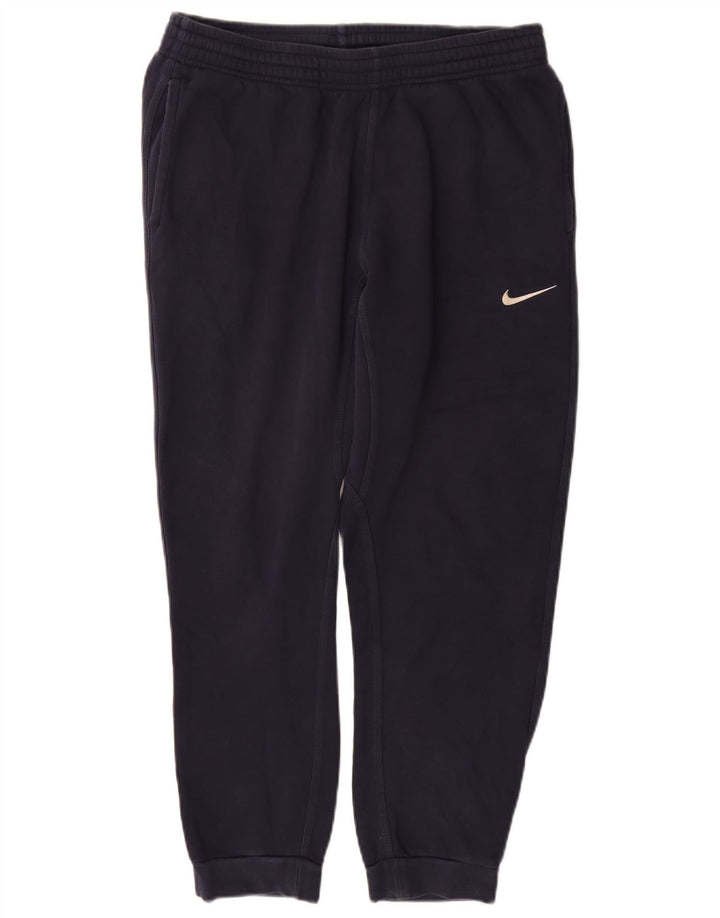 Nike Herren-Trainingshose, Jogginghose, Baumwolle, mittelblau, Marineblau