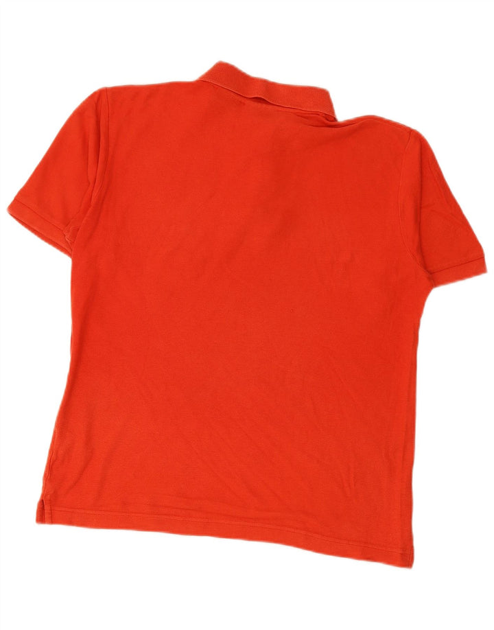 FILA Herren Poloshirt Small Orange Baumwolle