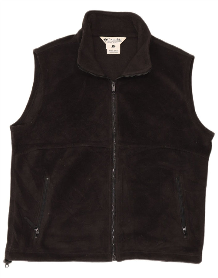 COLUMBIA Damen Fleeceweste UK 16 Large Schwarz Polyester