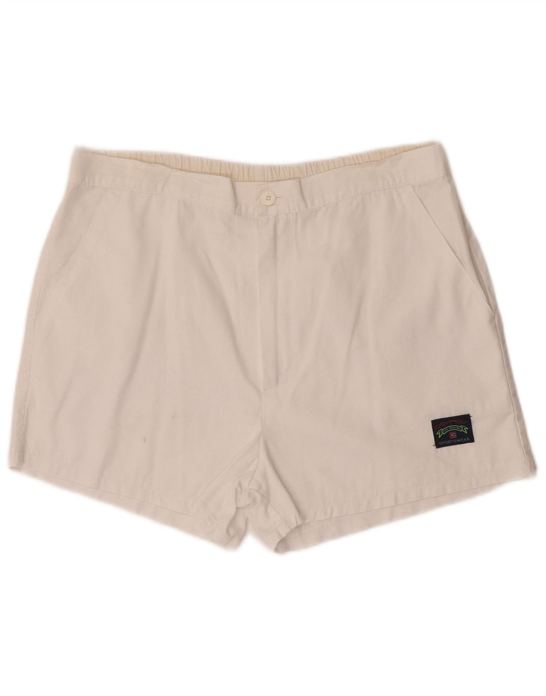 Cosmos Herren Chinoshorts W32 Mittelweiß