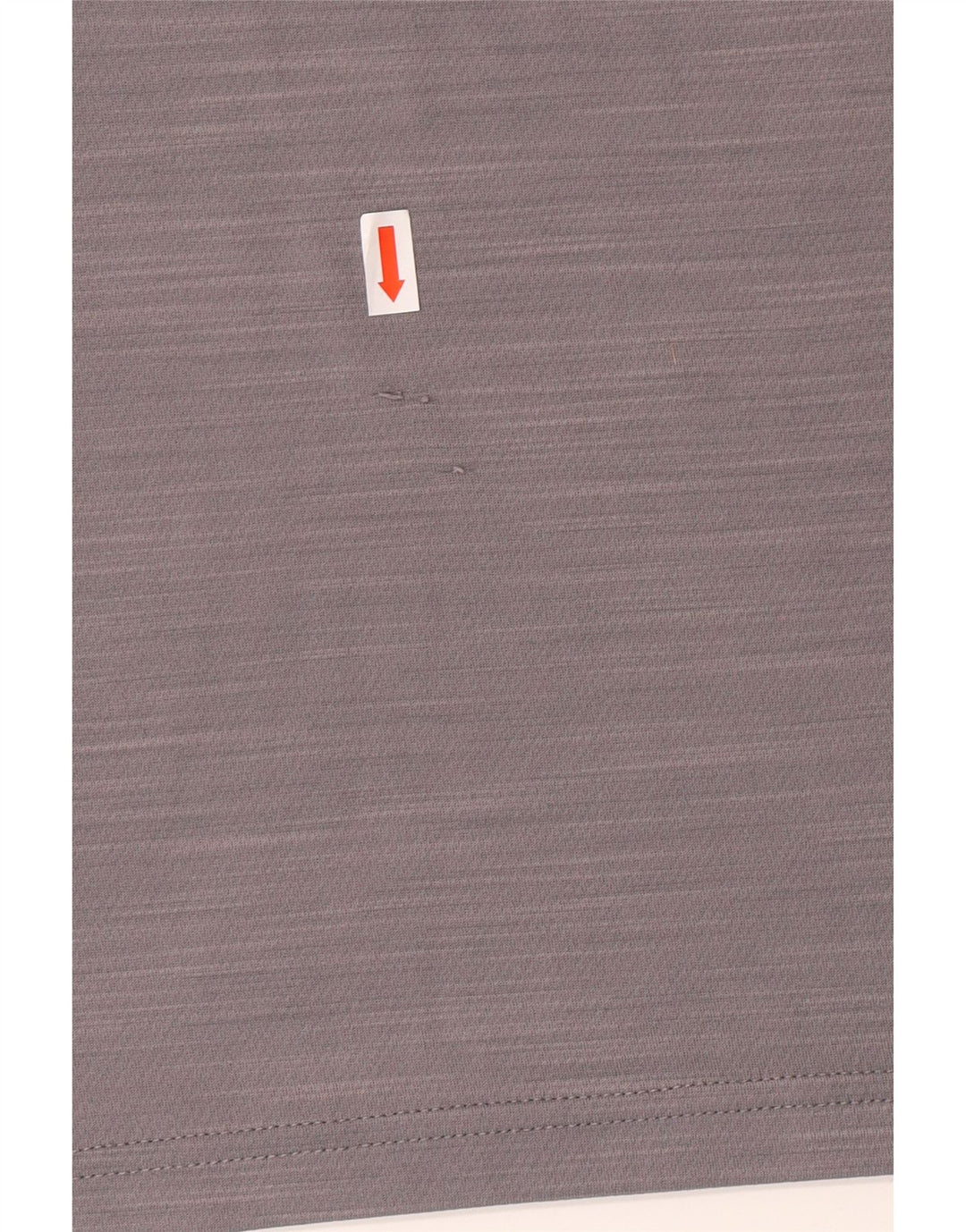 NIKE Damen Dri Fit T-Shirt Top UK 16 Large Grau geflecktes Polyester