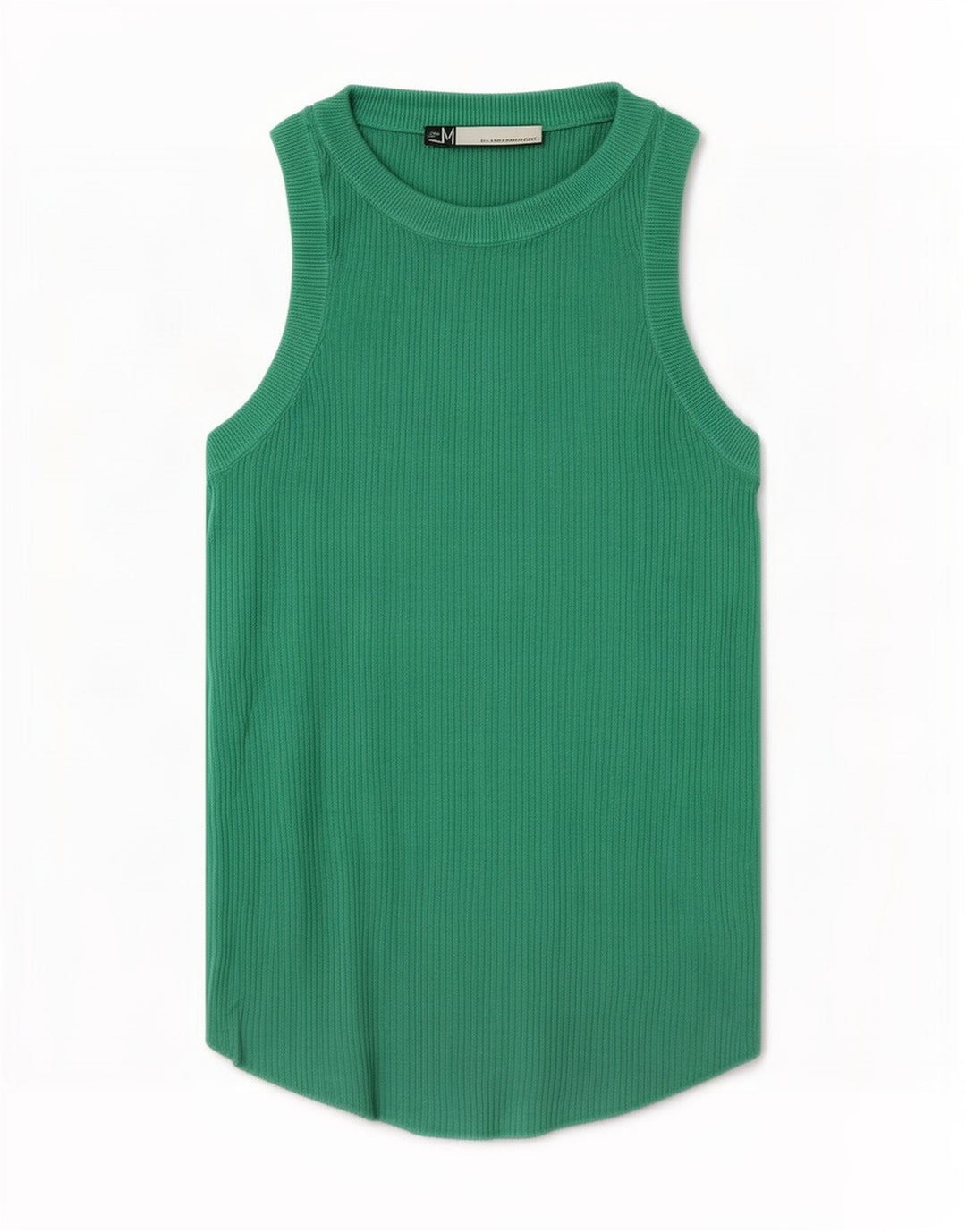 Zara Damen Weste Top UK 12 Mittelgrüne Viskose