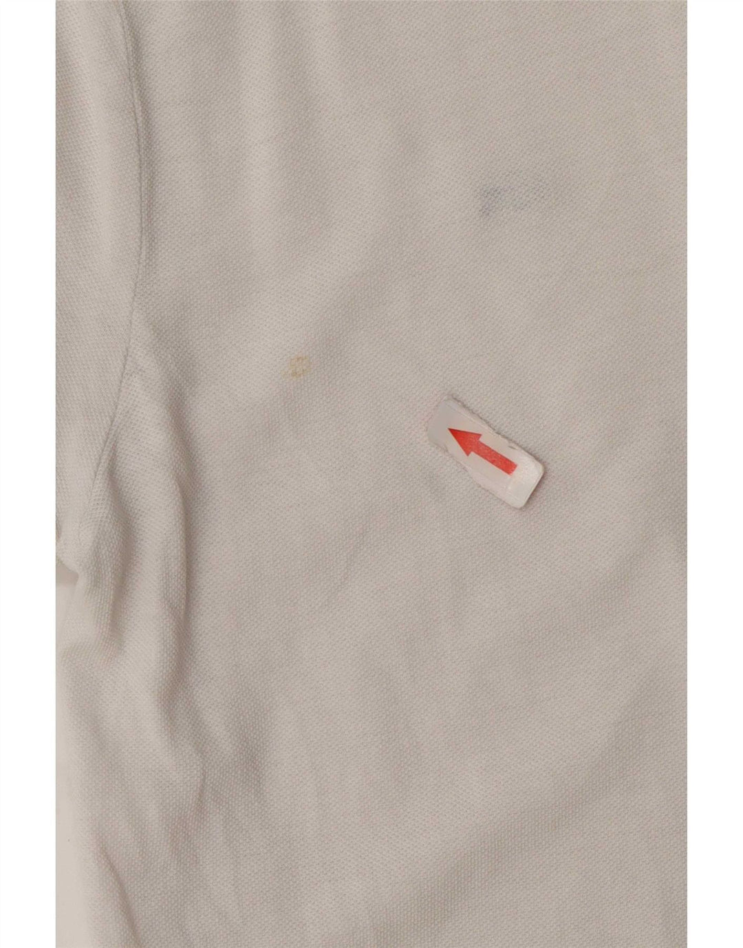 Lacoste Damen-Poloshirt, Größe 42, große weiße Baumwolle