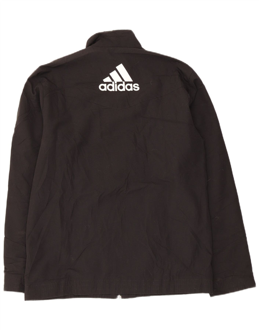 Adidas Herren Graphic Trainingsanzug Top Jacke UK 38/40 Medium Schwarz Colourblock