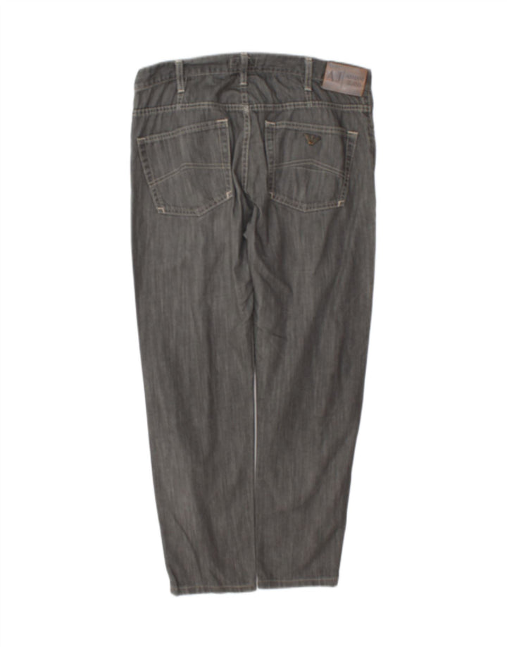 Armani Herren Slim Jeans W33 L27 Grau