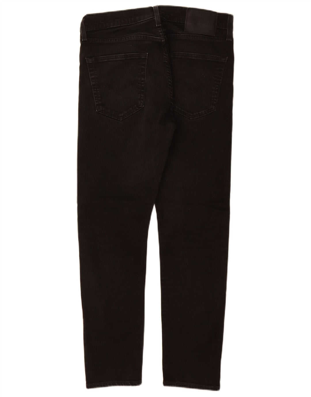 Levi's Herren Slim Jeans W32 L28 Schwarze Baumwolle