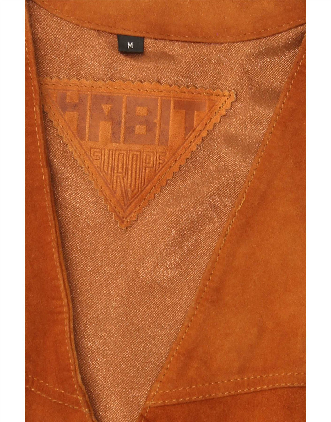 Vintage Herren Wildlederweste Mittelbraun