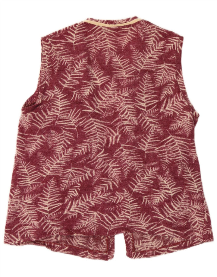 Hilton Womens 2-teiliges Set UK 10 Small Burgundy Floral
