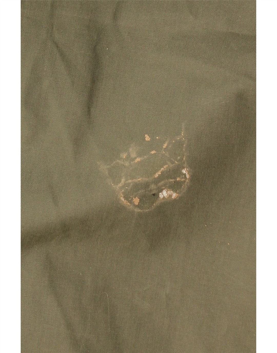 VINTAGE Herren Militärjacke mit Kapuze UK 42 XL Khaki