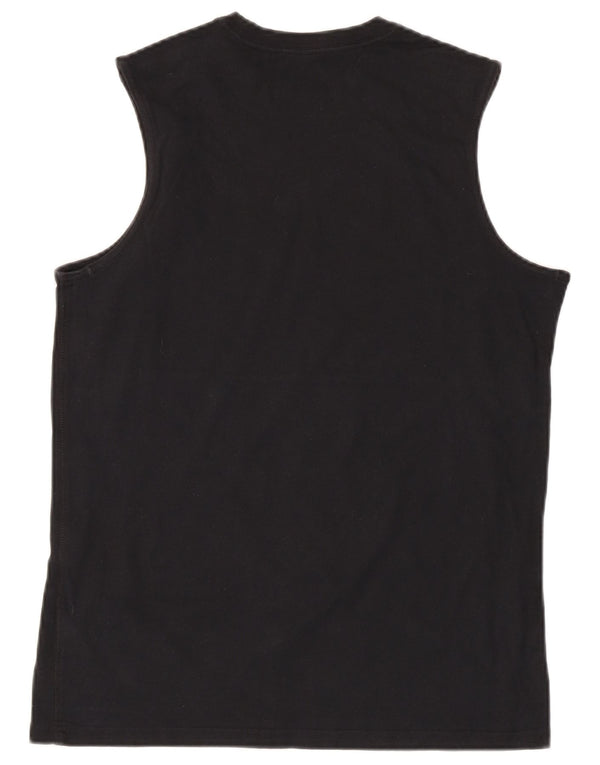 Nike Boys Graphic Vest Top 13–14 Jahre XL, schwarze Baumwolle