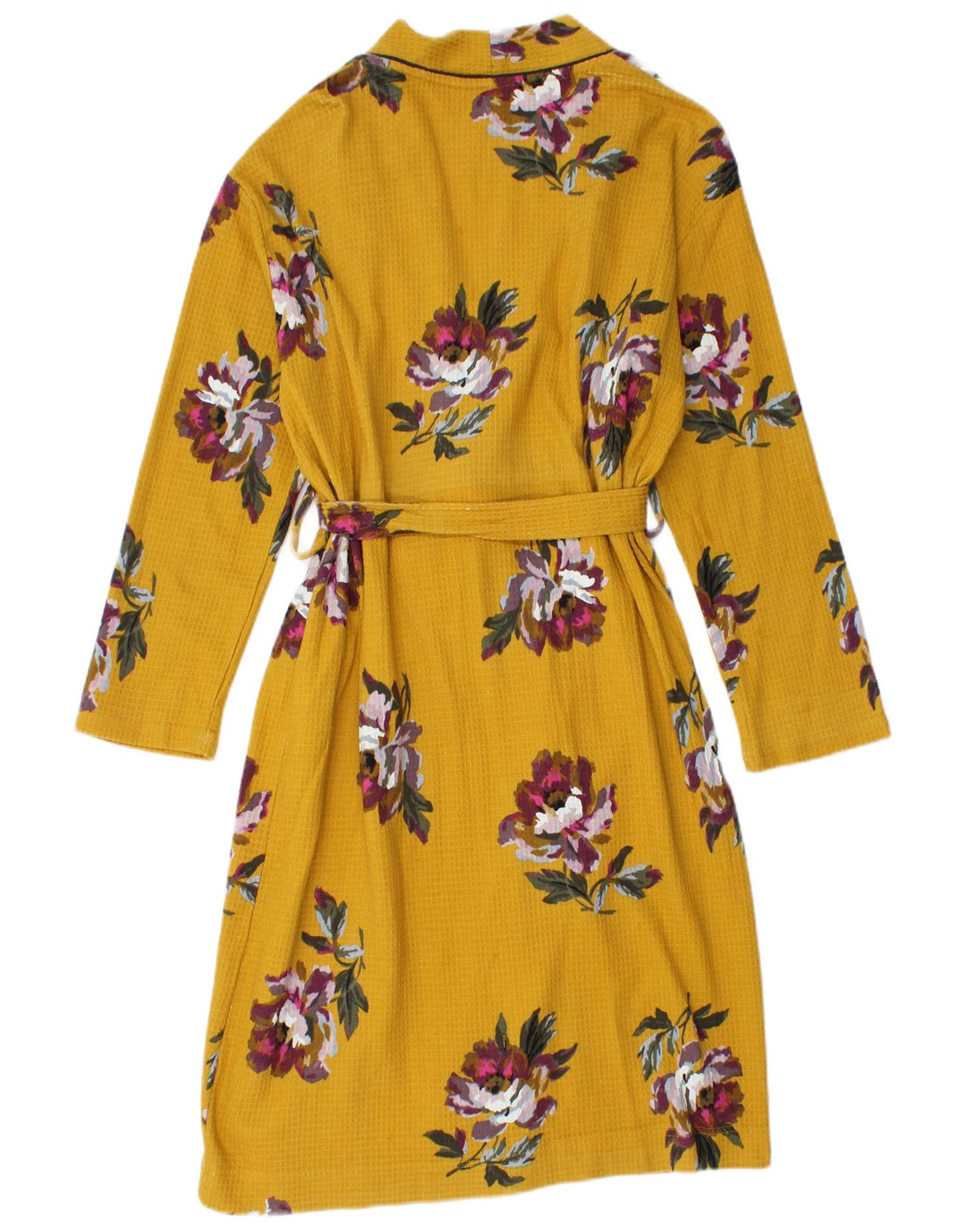 Übergroßes Robe-Kleid für Damen von Joules, Gr. 10, klein, gelb geblümt
