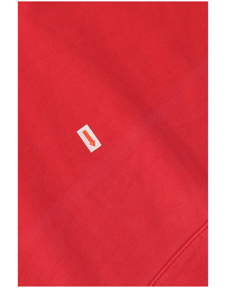 CHAMPION Herren-Kapuzenpullover mit Grafik, Größe L, Rot