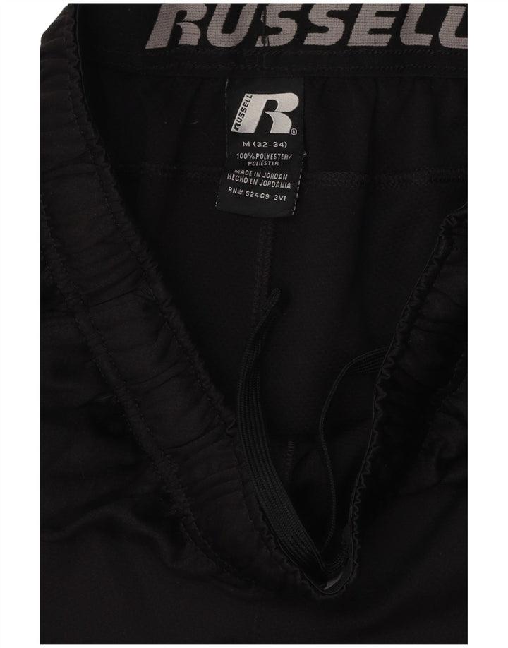 RUSSELL ATHLETIC Herren-Sportshorts Mittelschwarzes Colourblock-Polyester