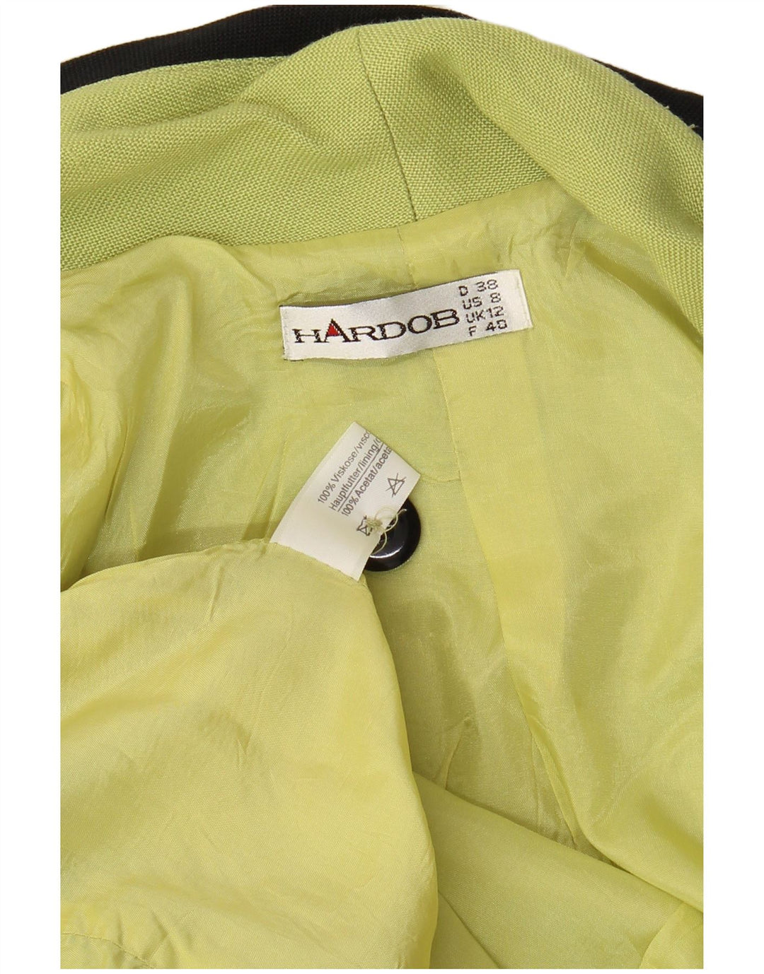 Hardob Damen Bolero Top UK 12 Mittelgrüne Viskose