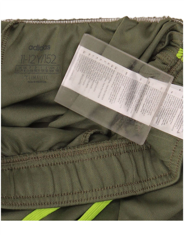 ADIDAS Climalite-Trainingshose für Jungen, 11–12 Jahre, Khaki, Polyester