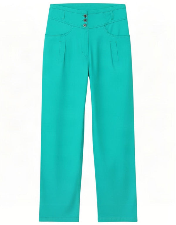Quarry Damen gerade Freizeithose IT 44 Medium W26 L29 Türkis