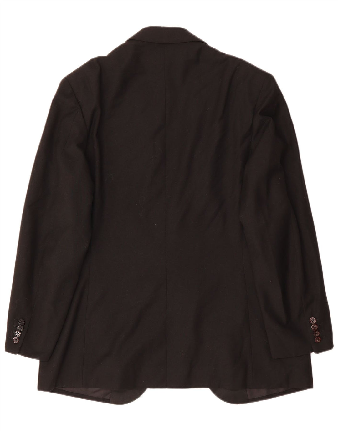 Vintage Herren 1 Knopf Blazer Jacke UK 38 Medium Schwarz