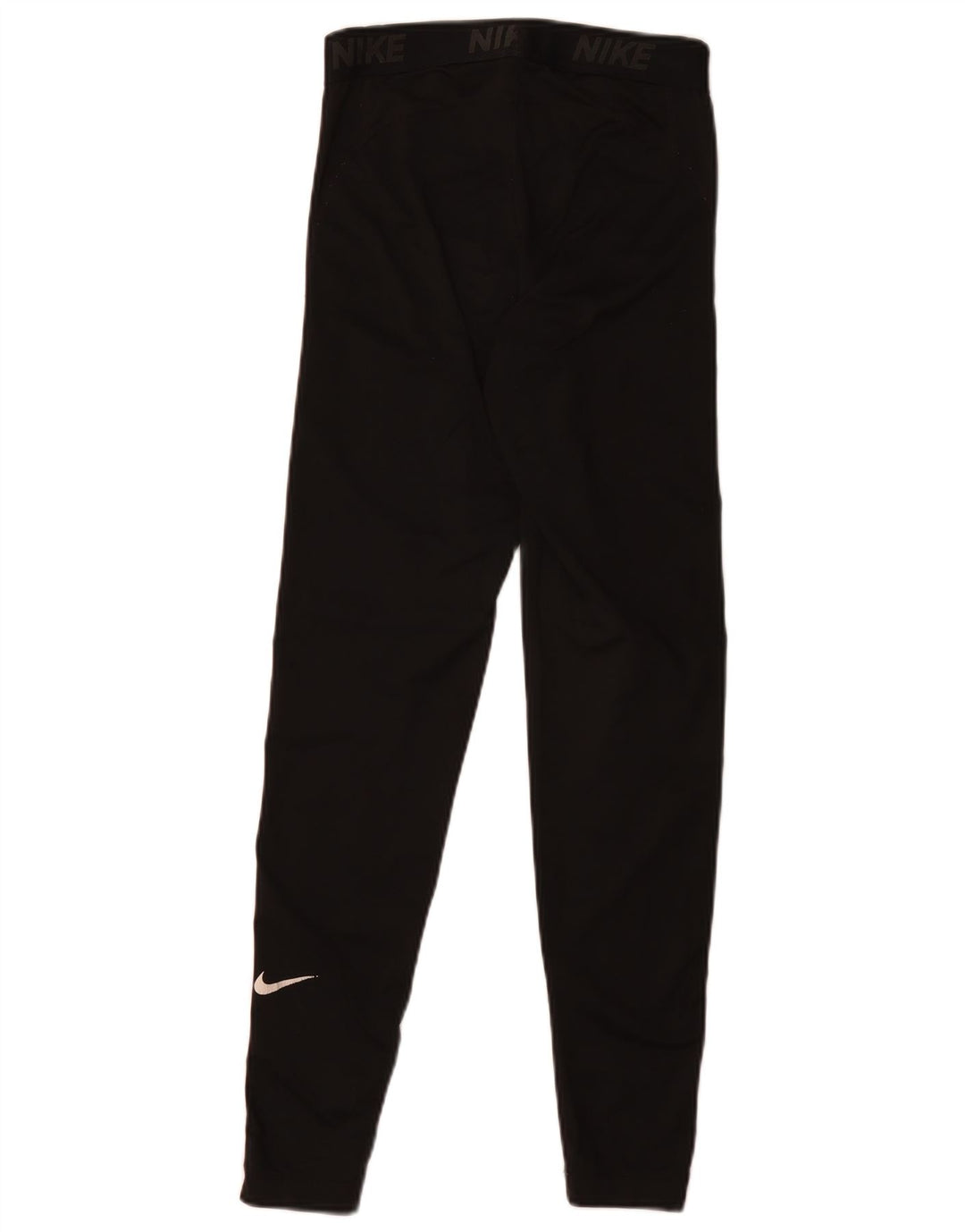 Nike Damen Dri Fit Graphic Leggings UK 10 Small Schwarz Polyester