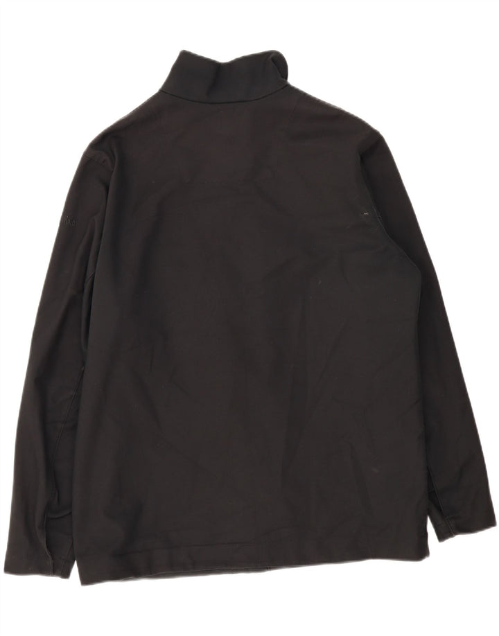 COLUMBIA Mens Windbreaker Jacket UK 40 Large Black Polyester Vintage Columbia and Second-Hand Columbia from Messina Hembry 