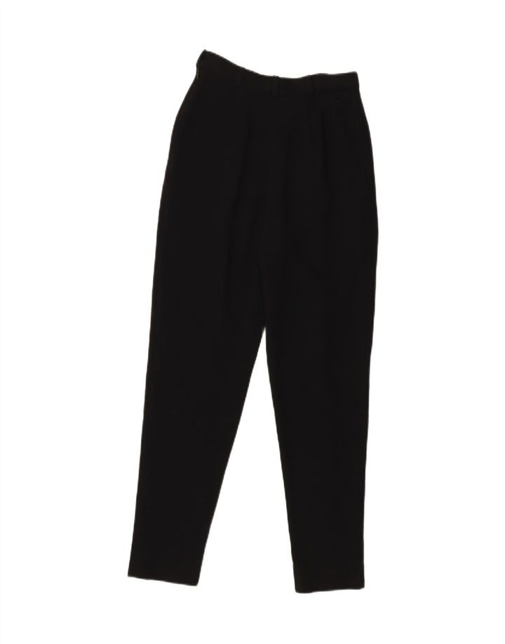 MISSTWIDD Womens High Waist Suit Trousers EU 40 Medium W24 L28 Black Vintage Misstwidd and Second-Hand Misstwidd from Messina Hembry 