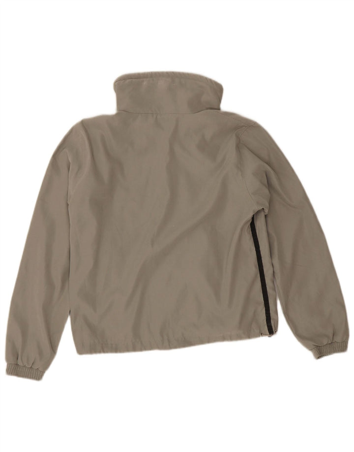 AUSTRALIAN L'ALPINA Damen-Oversize-Trainingsanzugoberteil, Größe 40, klein, Grau