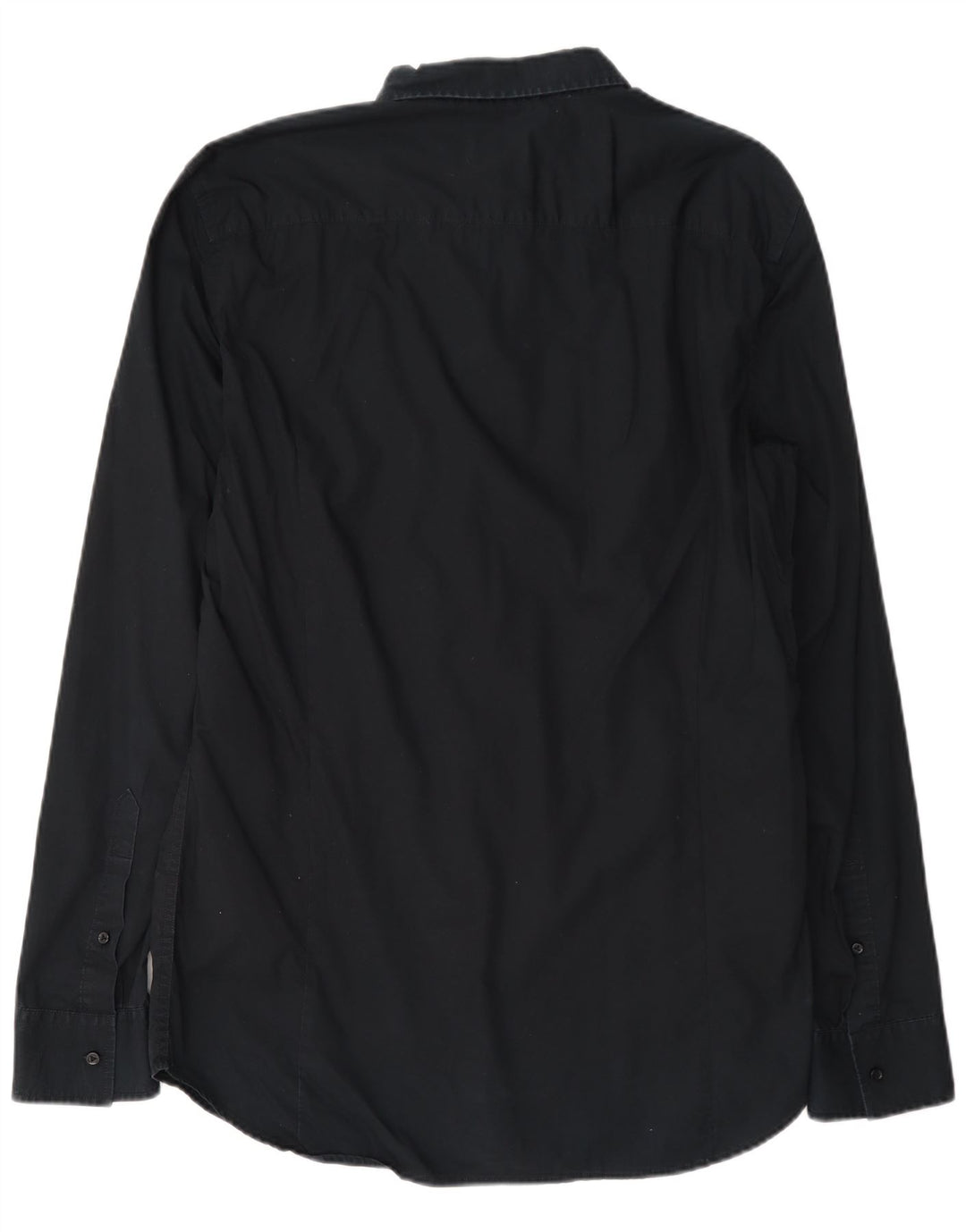 Diesel Herrenhemd XL, schwarze Baumwolle