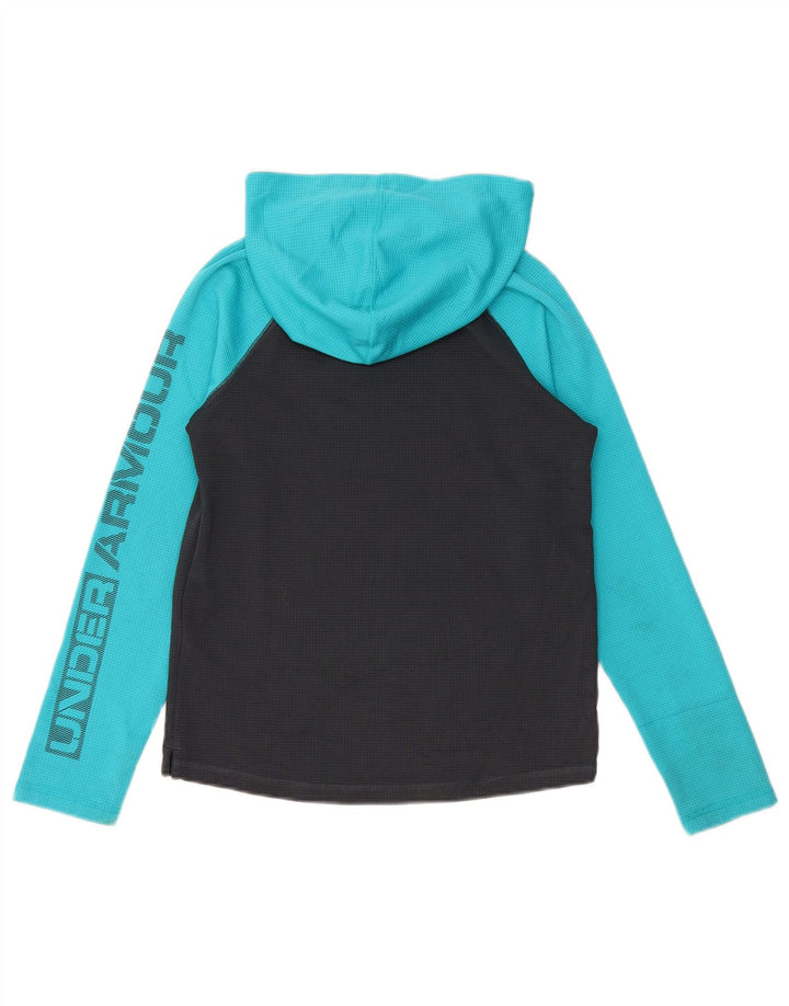 UNDER ARMOUR Jungen Graphic Top Langarm 9–10 Jahre Medium Schwarz