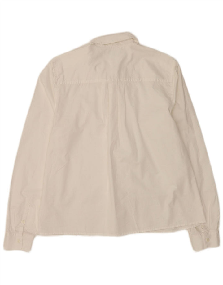 Tommy Hilfiger Damen Hemd US 8 Medium Weiß
