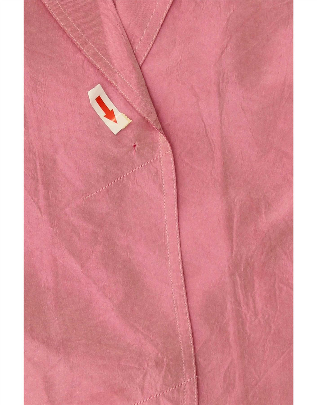Vintage Damen Hemdbluse EU 38 Mittelrosa Acetat