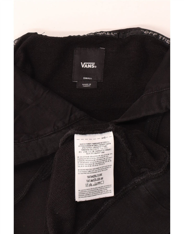 Vans Herren-Kapuzenpullover mit Grafik, Größe S, Schwarz, Baumwolle