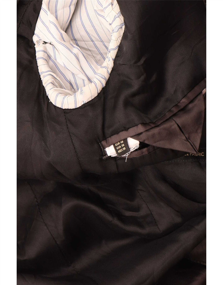 Massimo Dutti Herrenmantel EU 48 Mittelgrau