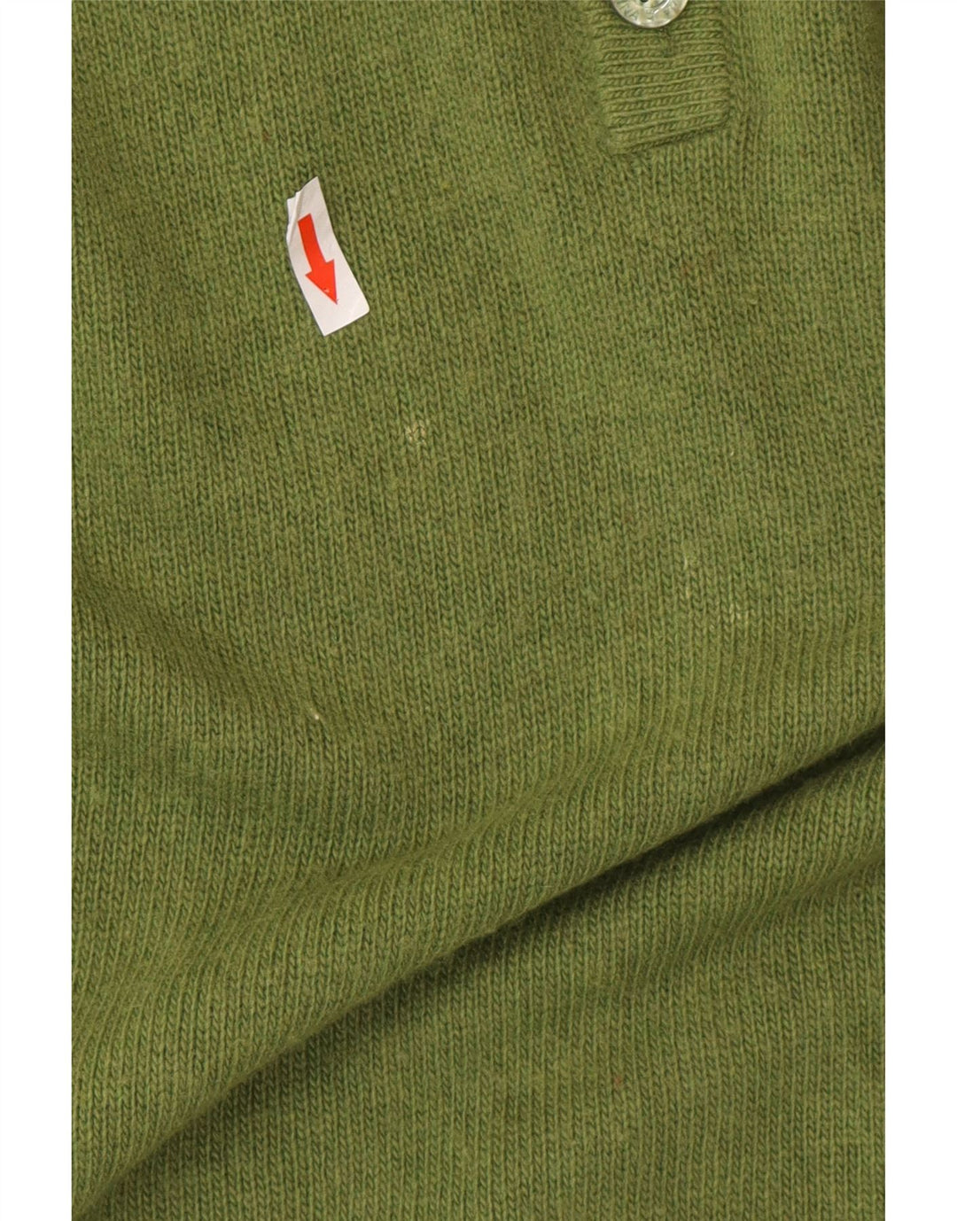 AUSTRALIAN L'ALPINA Herren-Pullover mit Knopfkragen, Größe 48, Mittelgrün