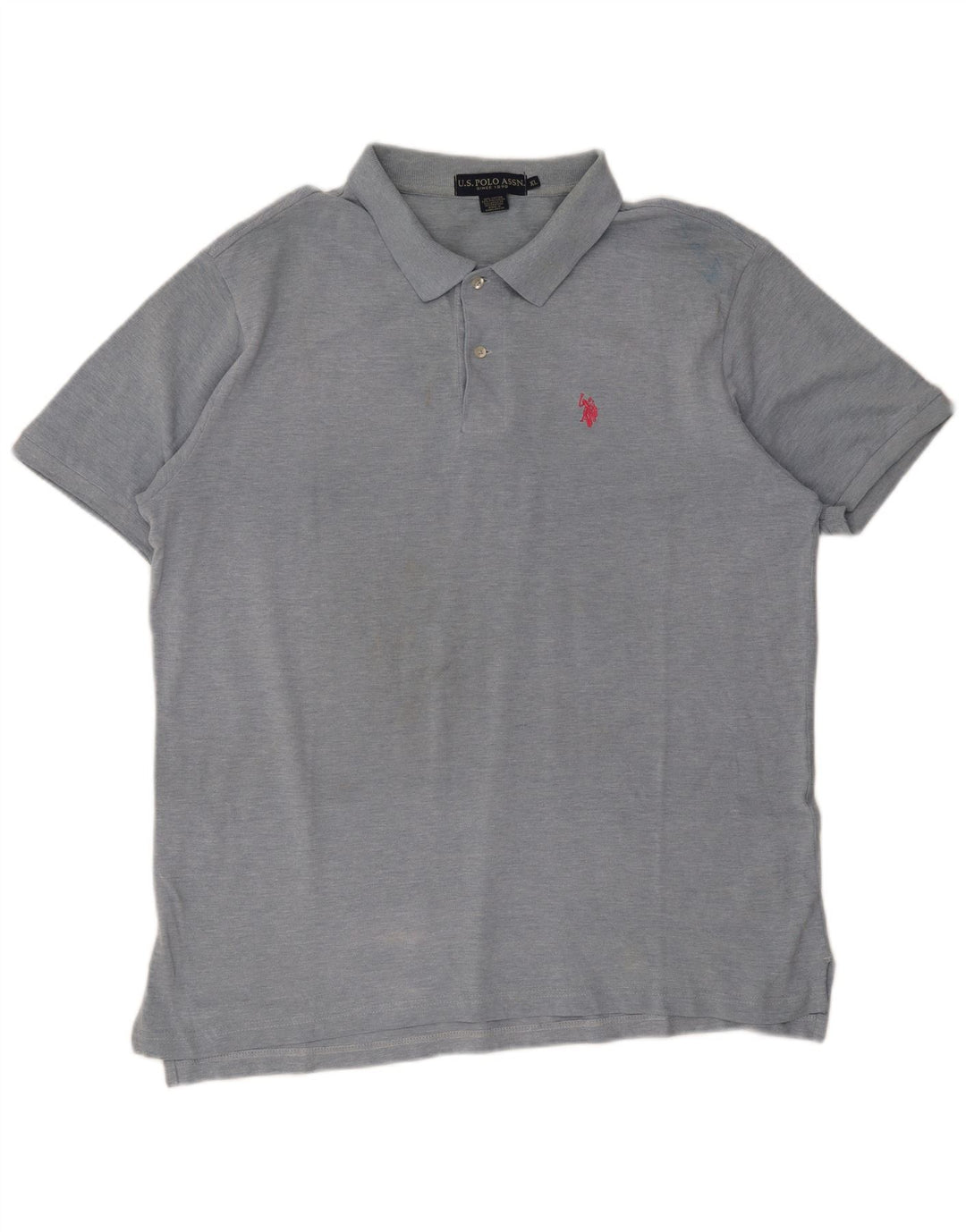 U.S. Polo Assn. Herrenhemd XL aus blauer Baumwolle