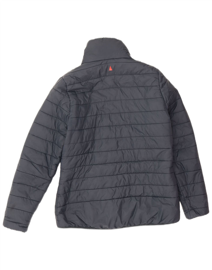 Musto Damen Wattierte Jacke UK 14 Large Marineblau Polyamid