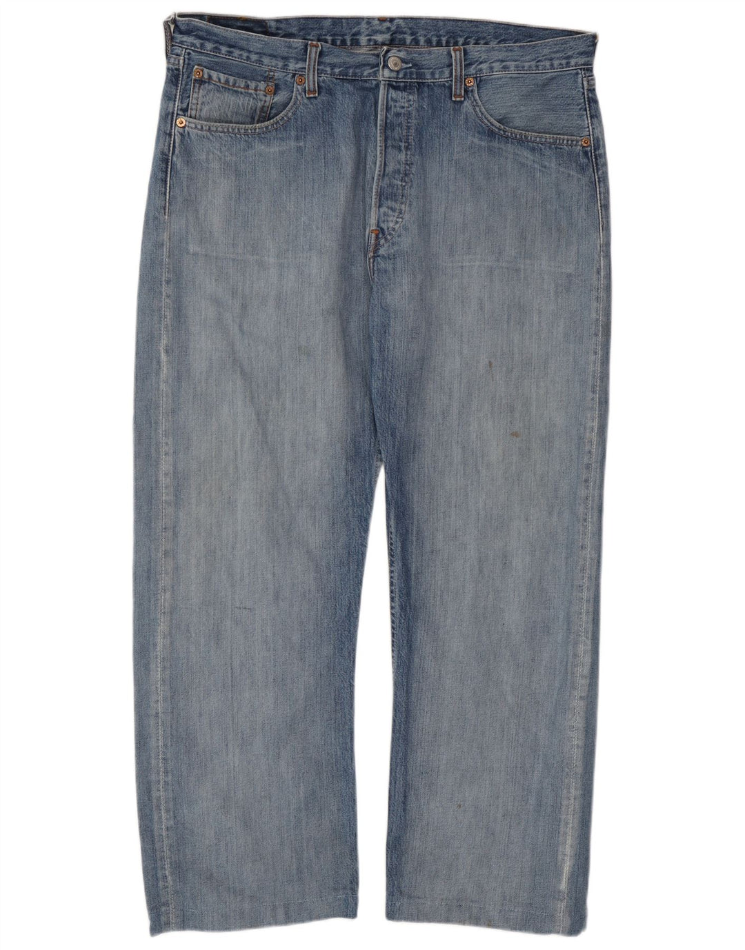 Levi's Herren 501 Straight Jeans W38 L27 Blau