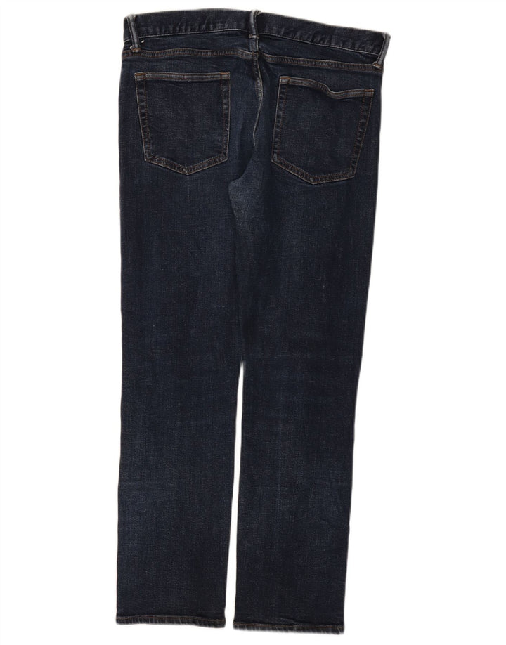 Gap Herren Slim Jeans W32 L27 Marineblau Baumwolle